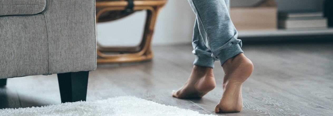 Vloerverwarming onder een tegelvloer