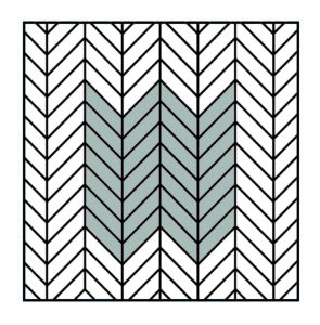 Legpatroon Chevron