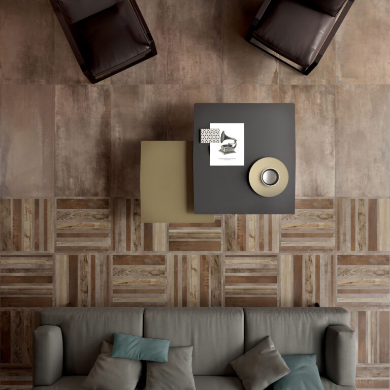 Metaallook tegels ABK Imoker Interno 9